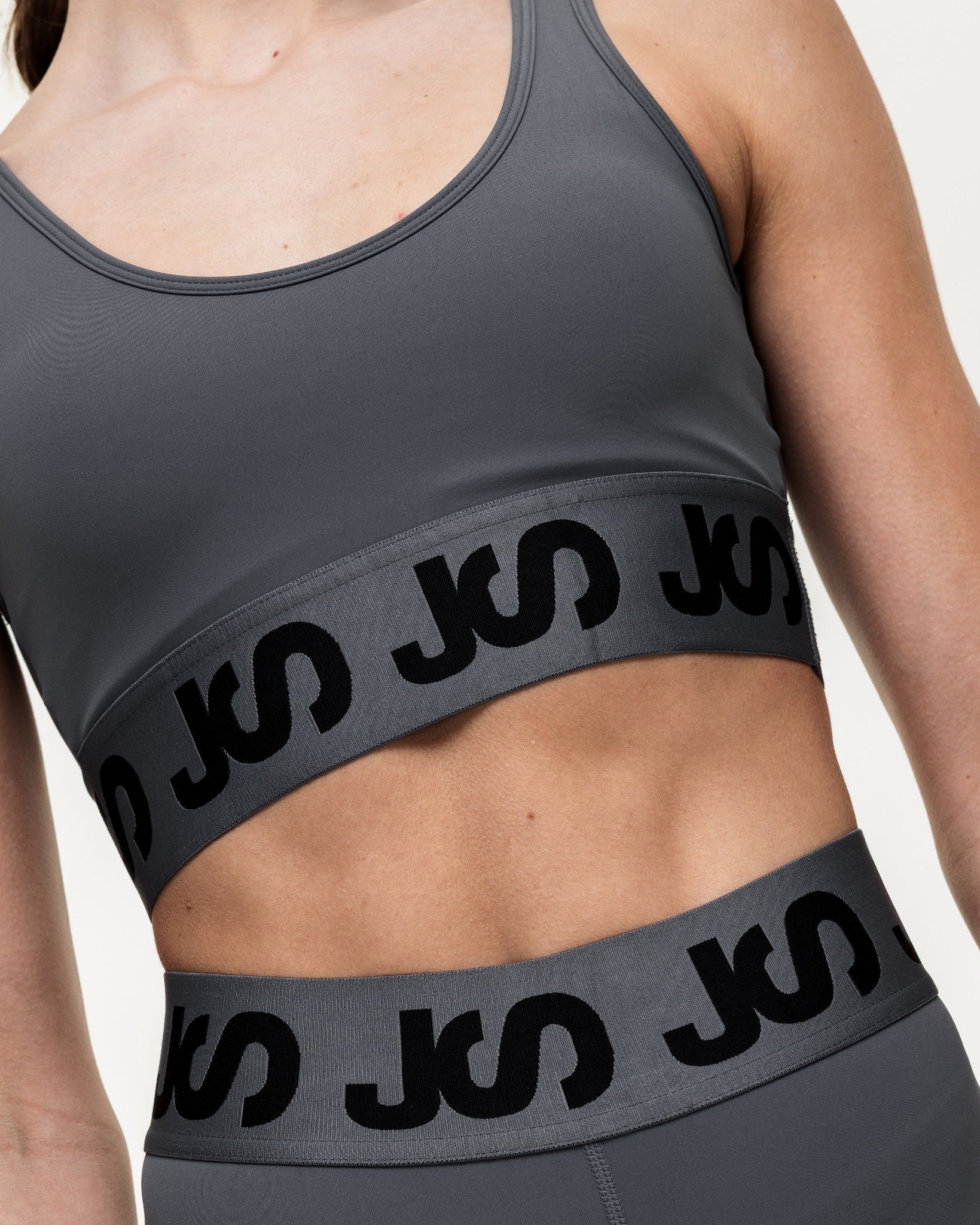 Airflow Medium Support Bra - Slate/Black