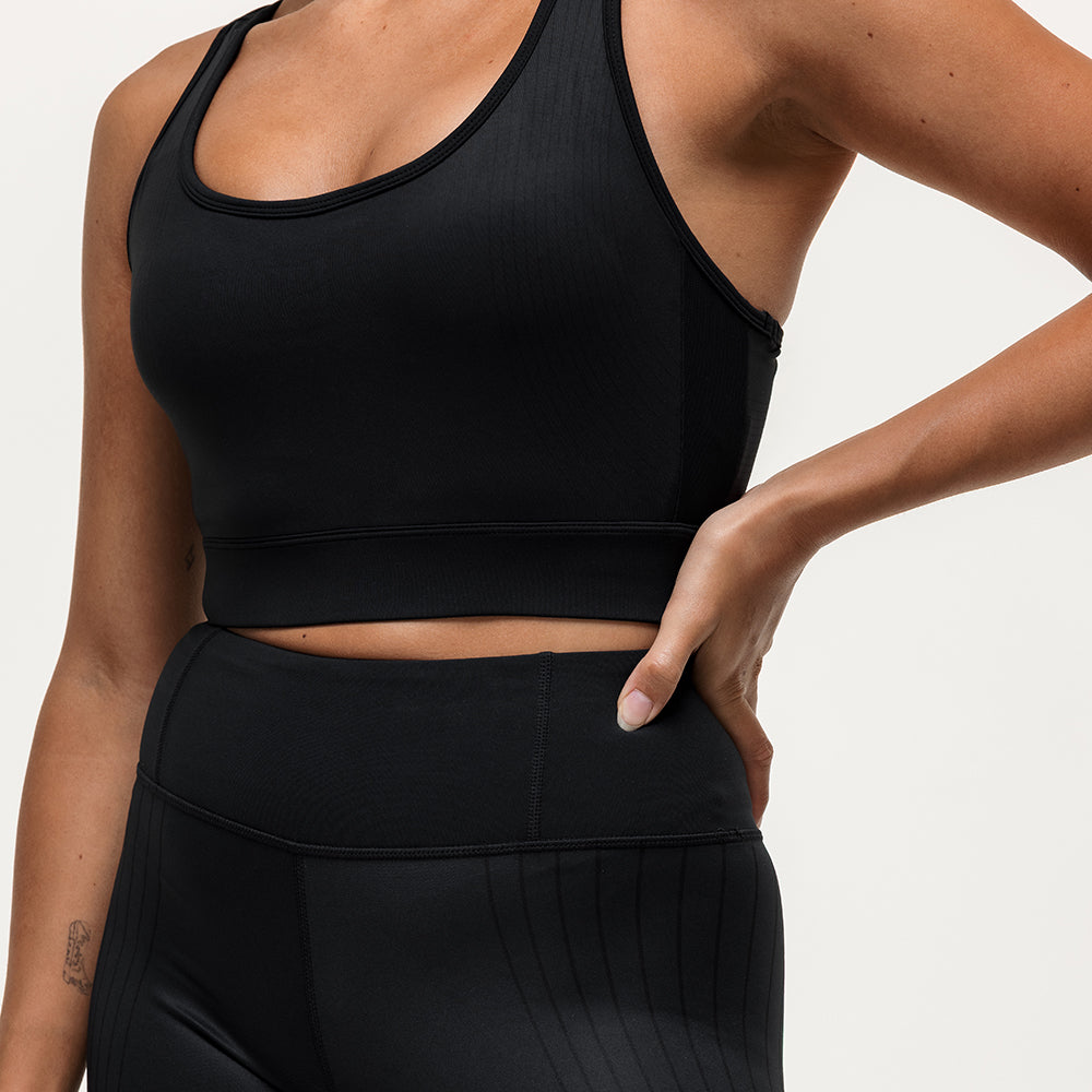 Agility Workout Bra - Black Onyx