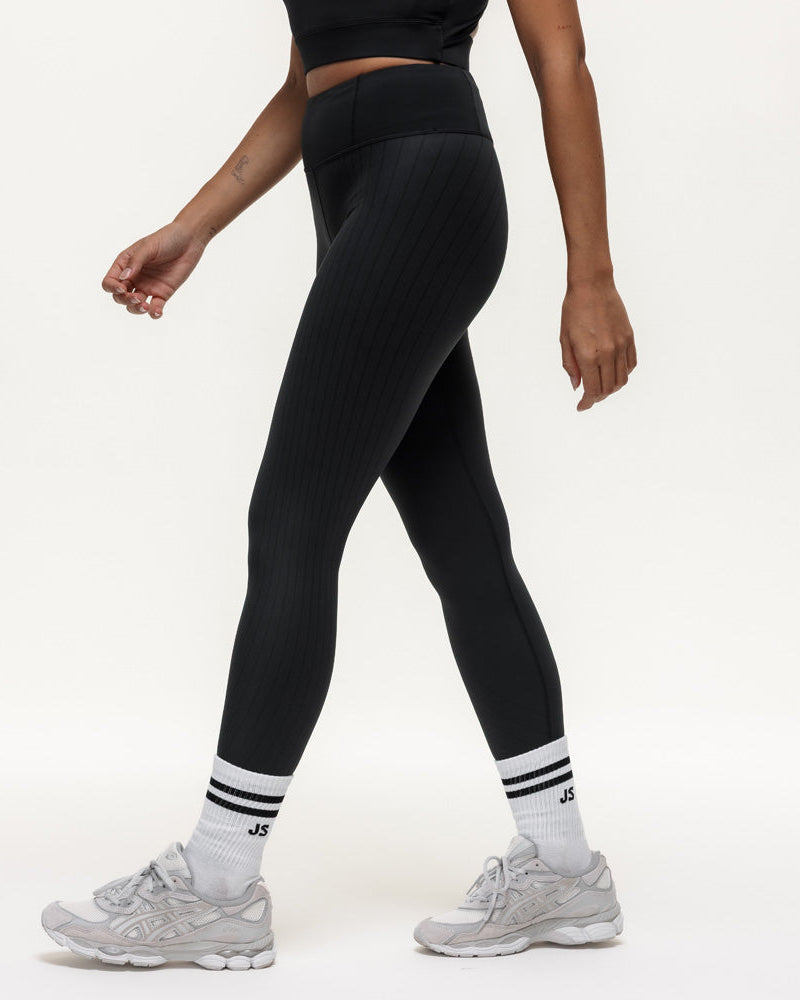Agility Workout Leggings - Black Onyx