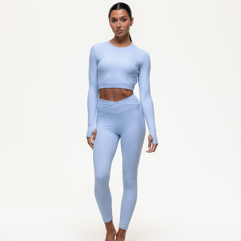 Shala Leggings - Cashmere Blue