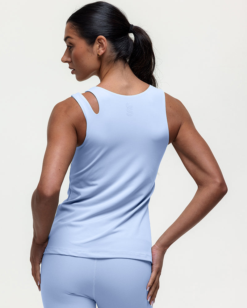 Vinyasa Vest - Cashmere Blue