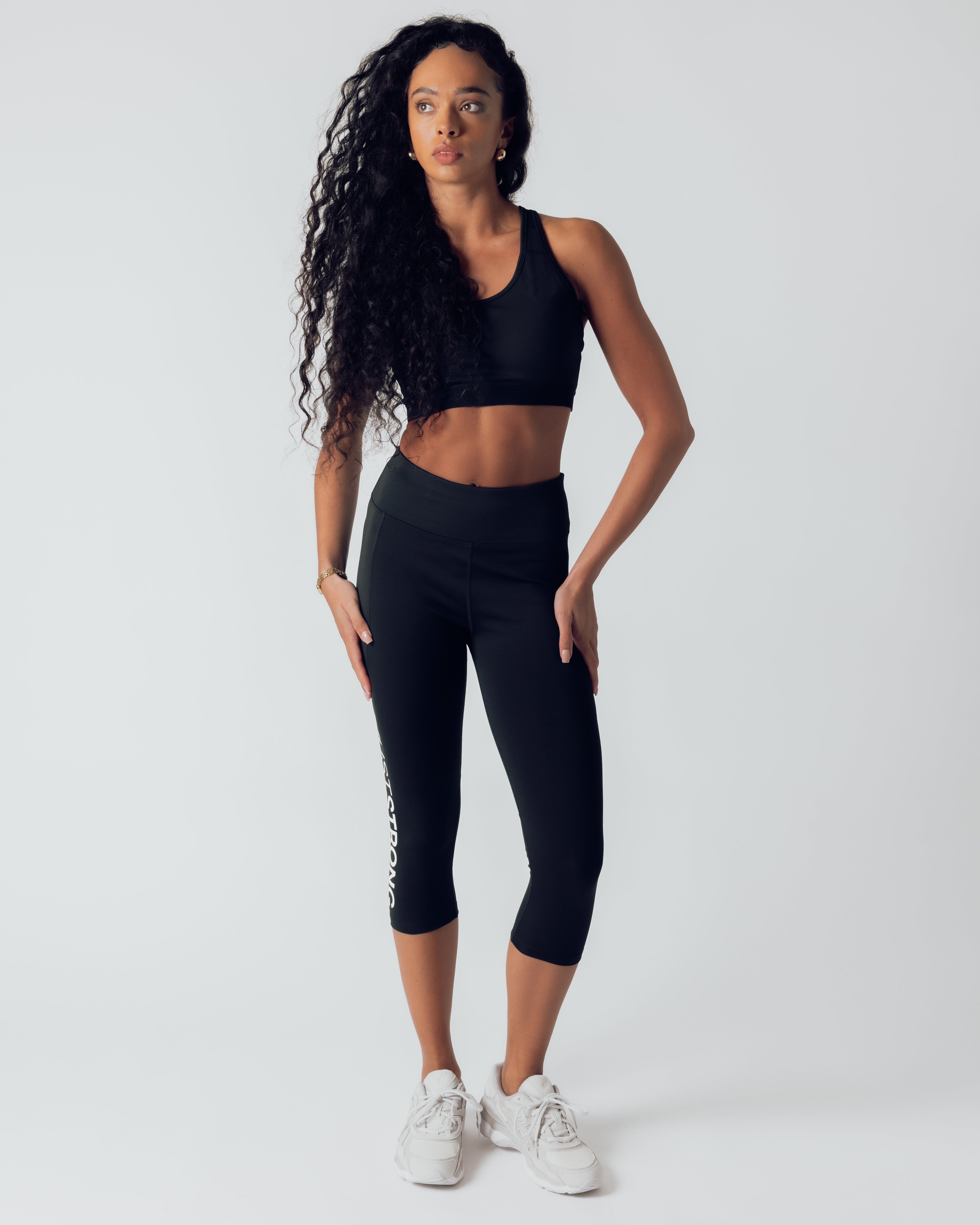 Motion Capri Leggings - Black Onyx