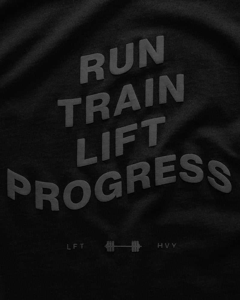 Motion Boyfriend Logo Tee - Black