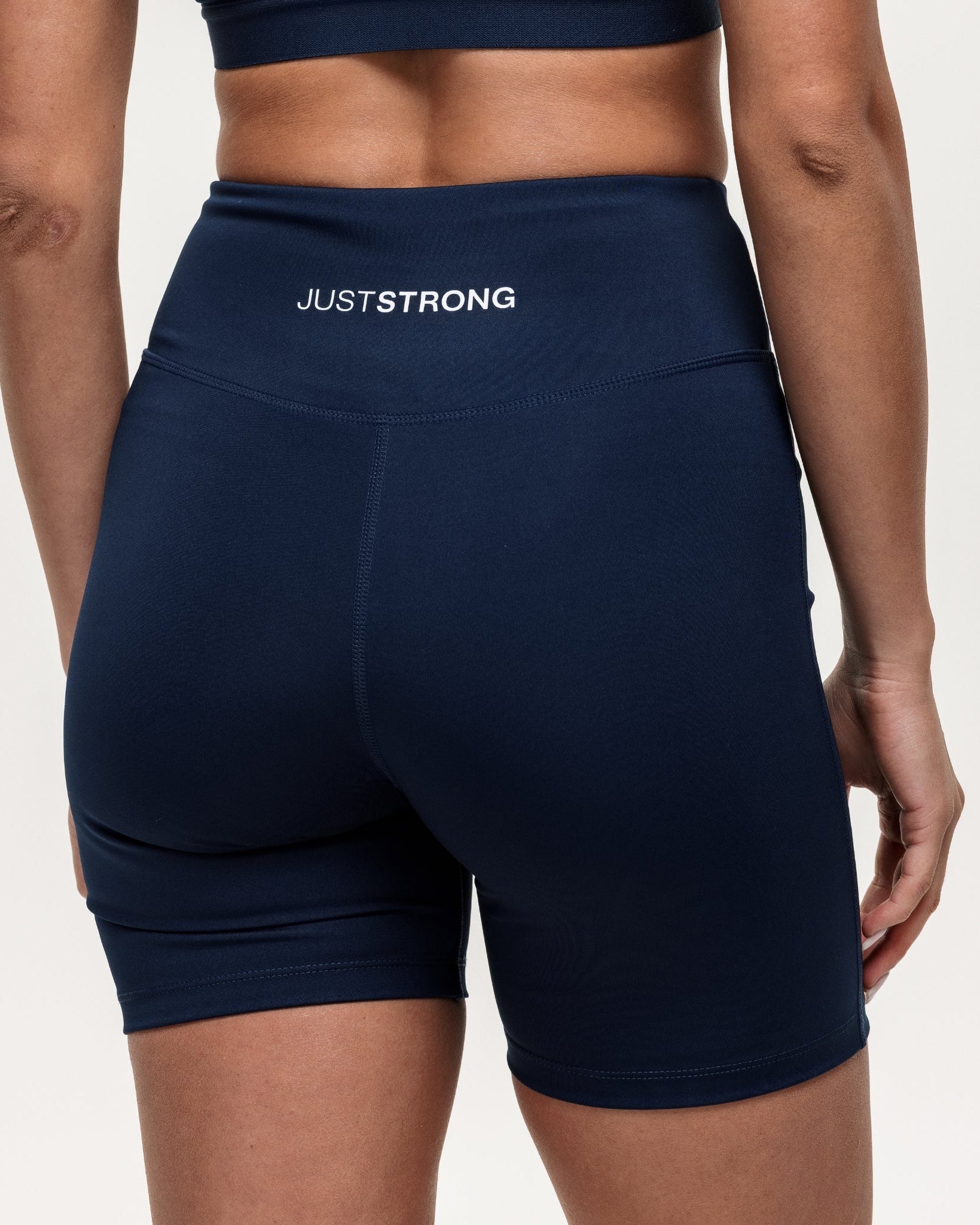 Motion High Rise Biker Shorts - Navy