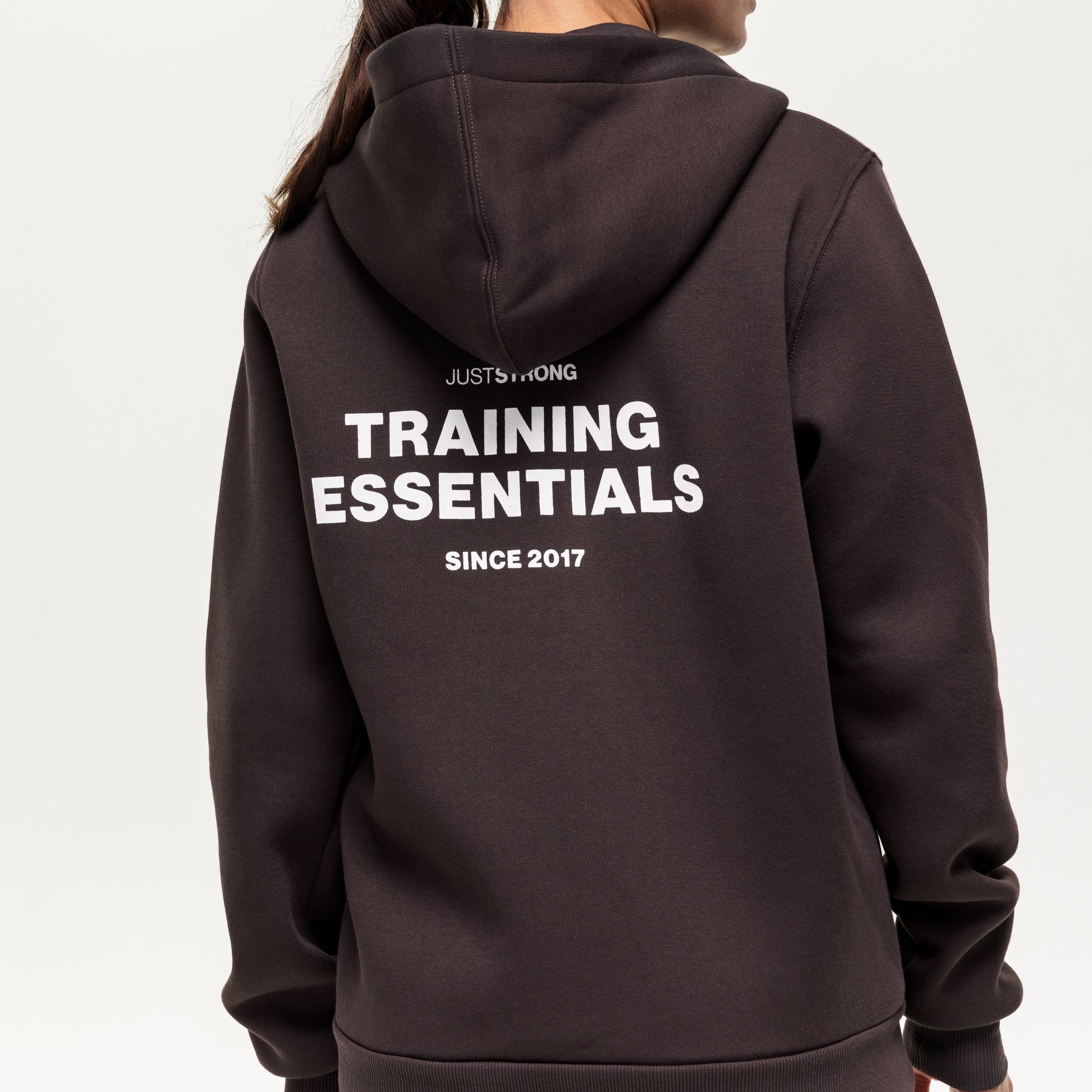 Training Essentials Motion Zip Hoodie - Cocoa