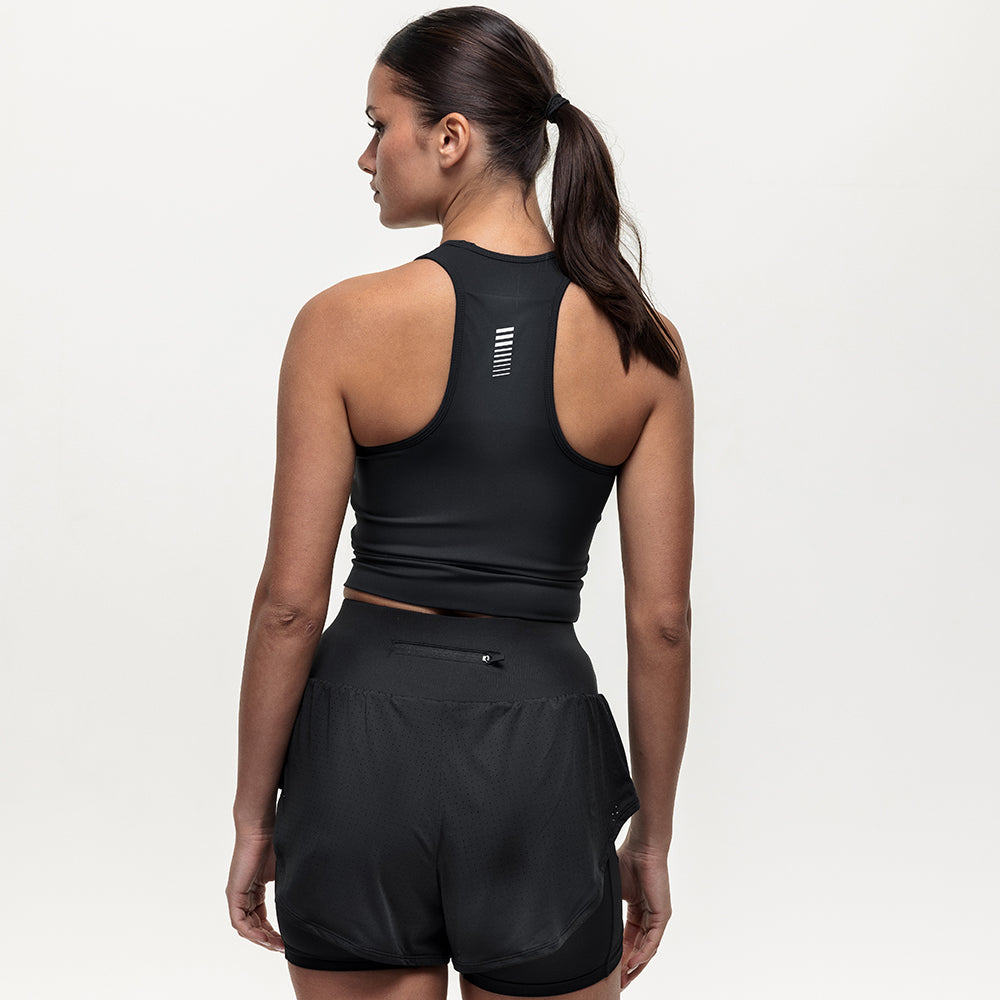 Run Mesh 2-in-1 Short - Black Onyx