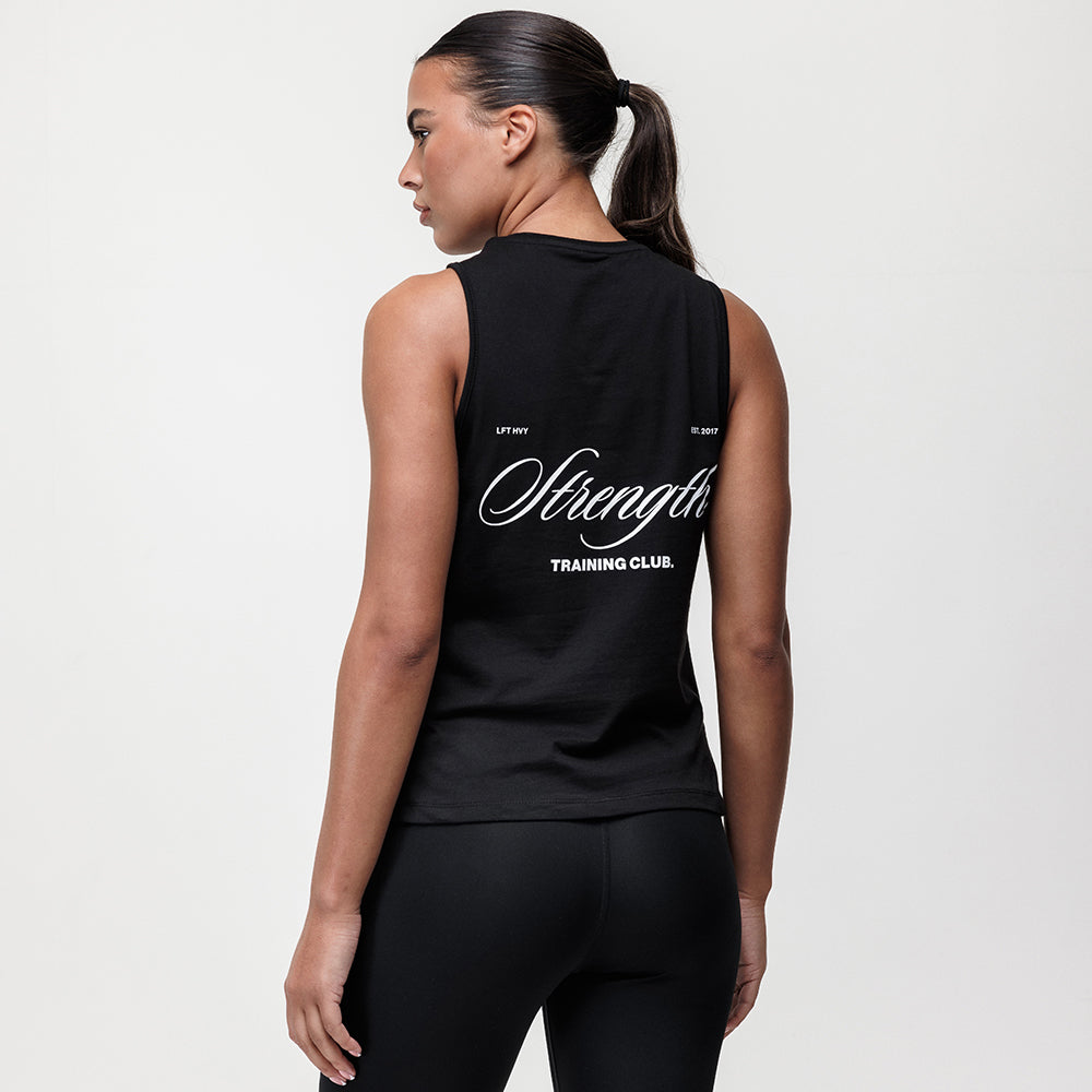 Motion Strength Training Club Tank - Black Onyx